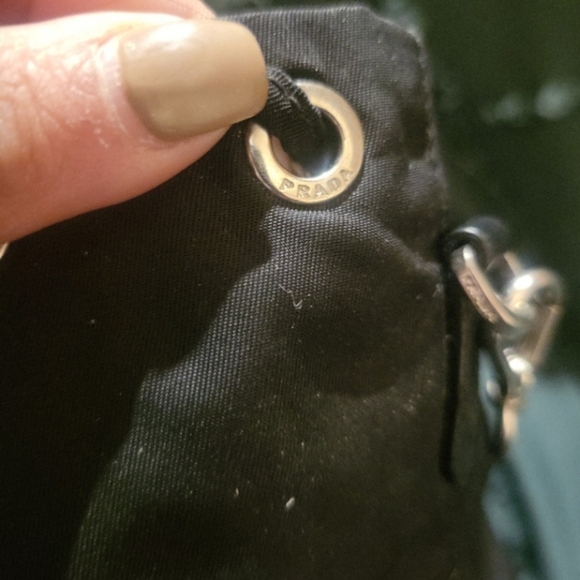Prada Black Drawstring Bag - Picture 3 of 7